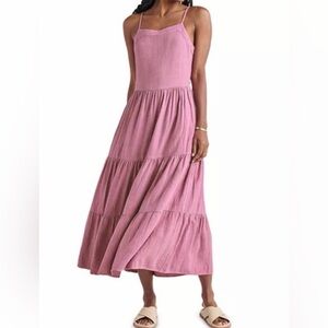 Splendid Myla Tiered Tank Maxi Dress